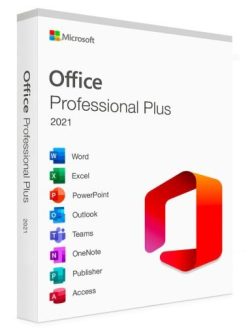 Microsoft Office 2021 Professional Plus – Full Lifetime License for Windows PC