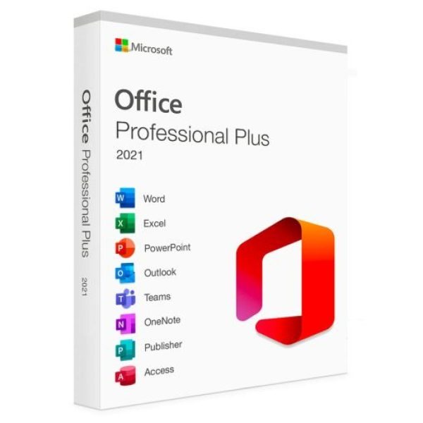 Microsoft Office 2021 Professional Plus – Full Lifetime License for Windows PC