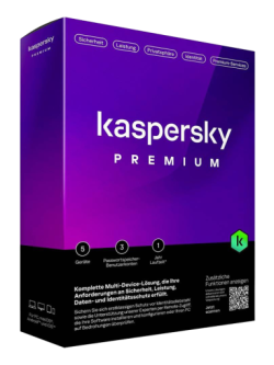 Buy Kaspersky Premium – all-in-one protection with antivirus, unlimited VPN, and identity security. Digital license for up to 10 devices with priority support.