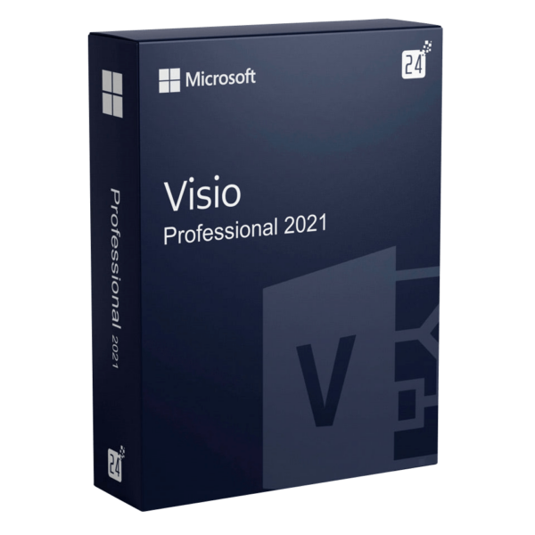 Microsoft Visio Professional 2021 – Diagramming Software for Business and Engineering