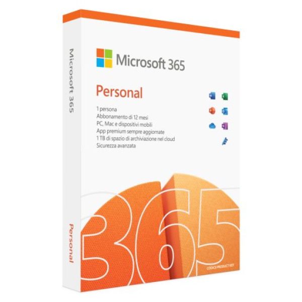 Microsoft 365 Personal – 1-Year Subscription with Office Apps and Cloud Storage