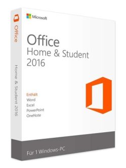 Microsoft Office 2016 Home & Student – Lifetime License for Windows or macOS