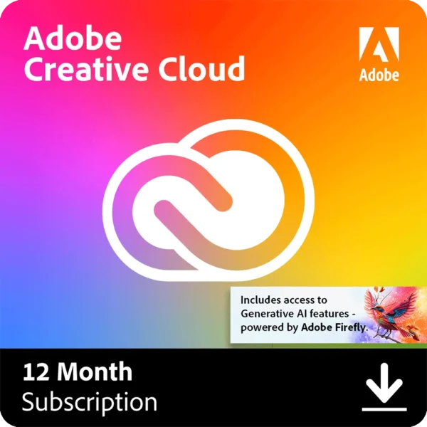 Adobe Creative Cloud All Apps – Professional Design and Video Editing Software Suite